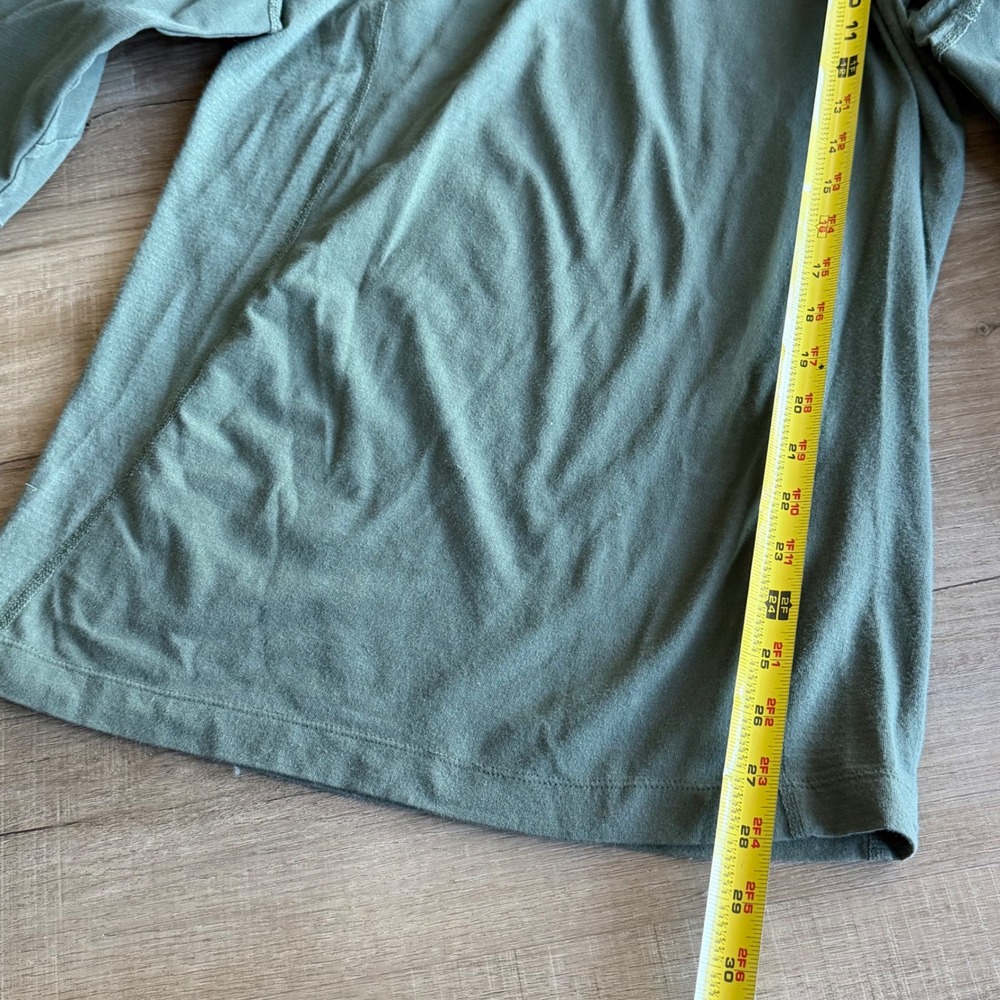 5.11 Tactical Series Rapid Assault Shirt Mens Medium Tundra Green Quarter Zip - Picture 4 of 8